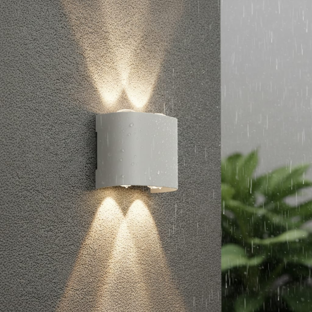 Aplica LED 4W Albă pentru Exterior, Rezistentă la Intemperii, Design Modern 6