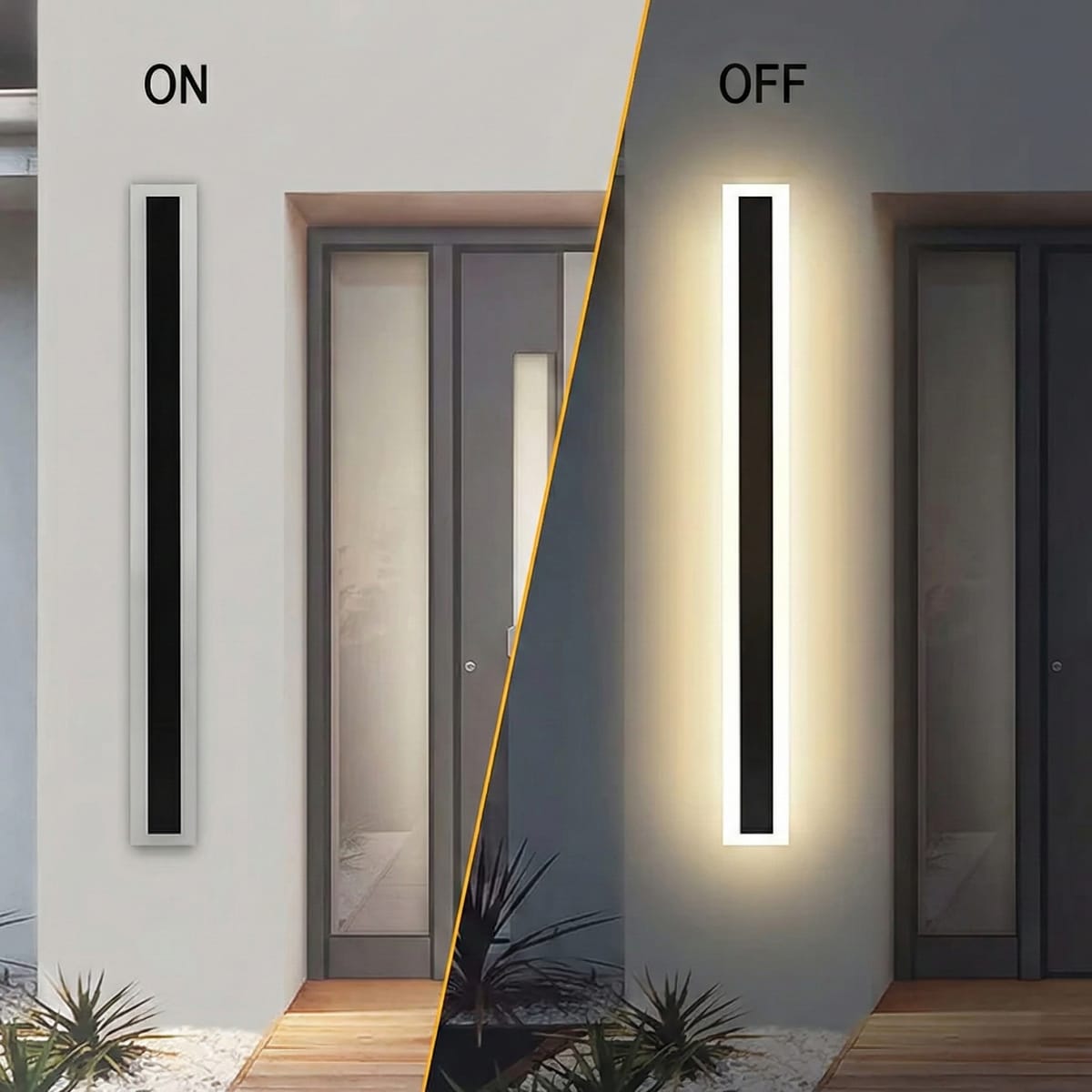 Aplica LED de exterior exterior IP65 60cm, 220V, pentru iluminat perimetral si fatada 2