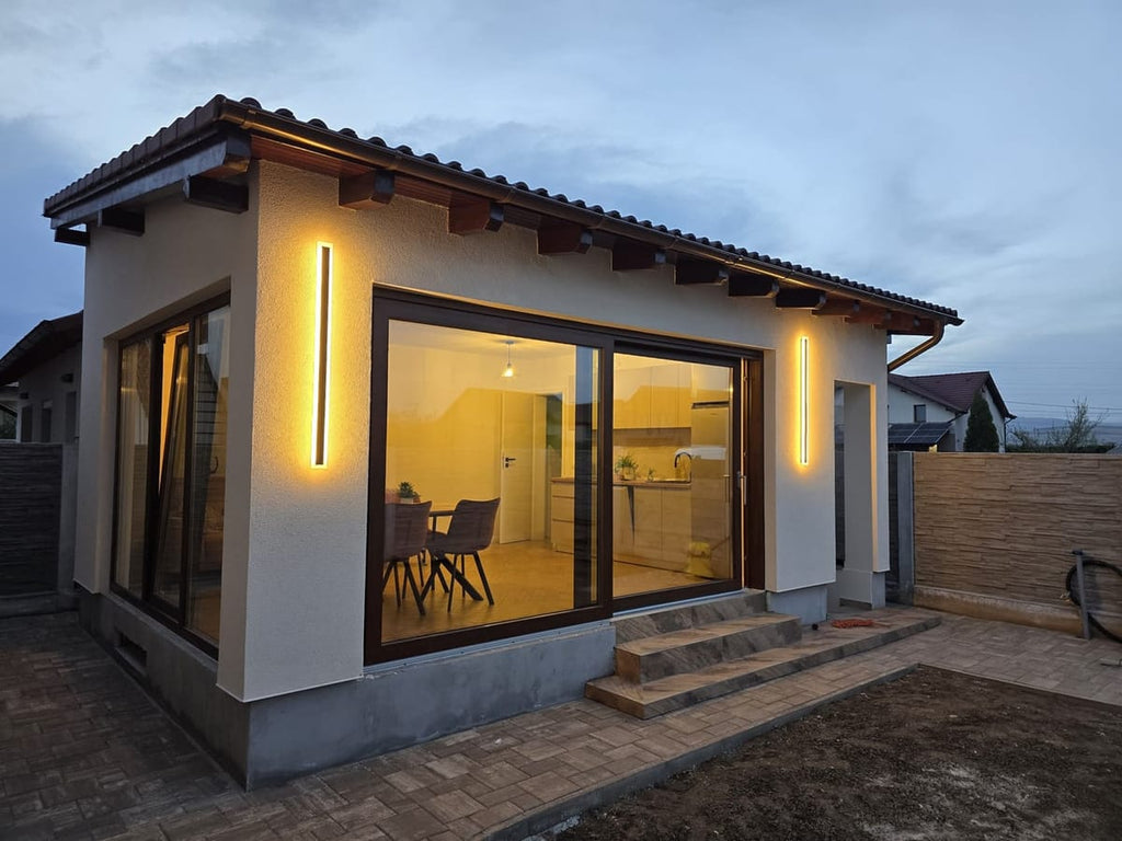 Aplica LED de exterior exterior IP65 60cm, 220V, pentru iluminat perimetral si fatada 3