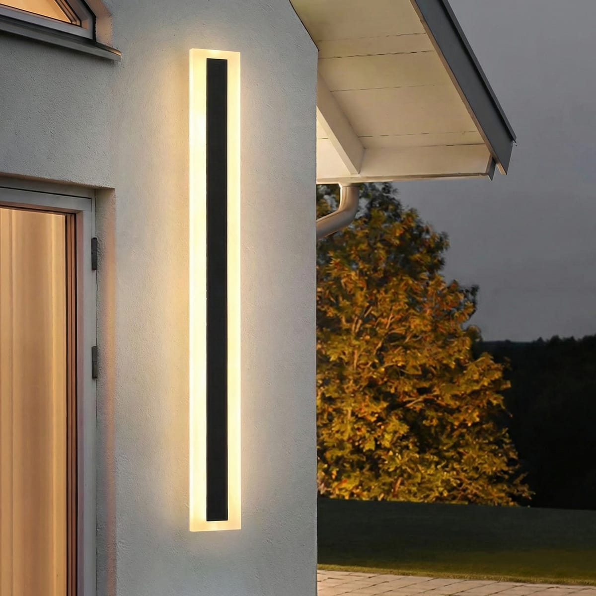 Aplica LED de exterior IP65 120cm, 220V, pentru iluminat curte si fatada 1