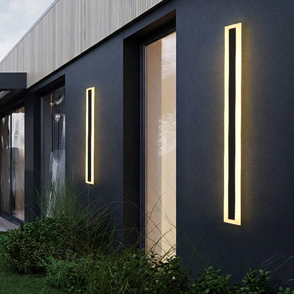 Aplica LED de exterior IP65 120cm, 220V, pentru iluminat curte si fatada 4