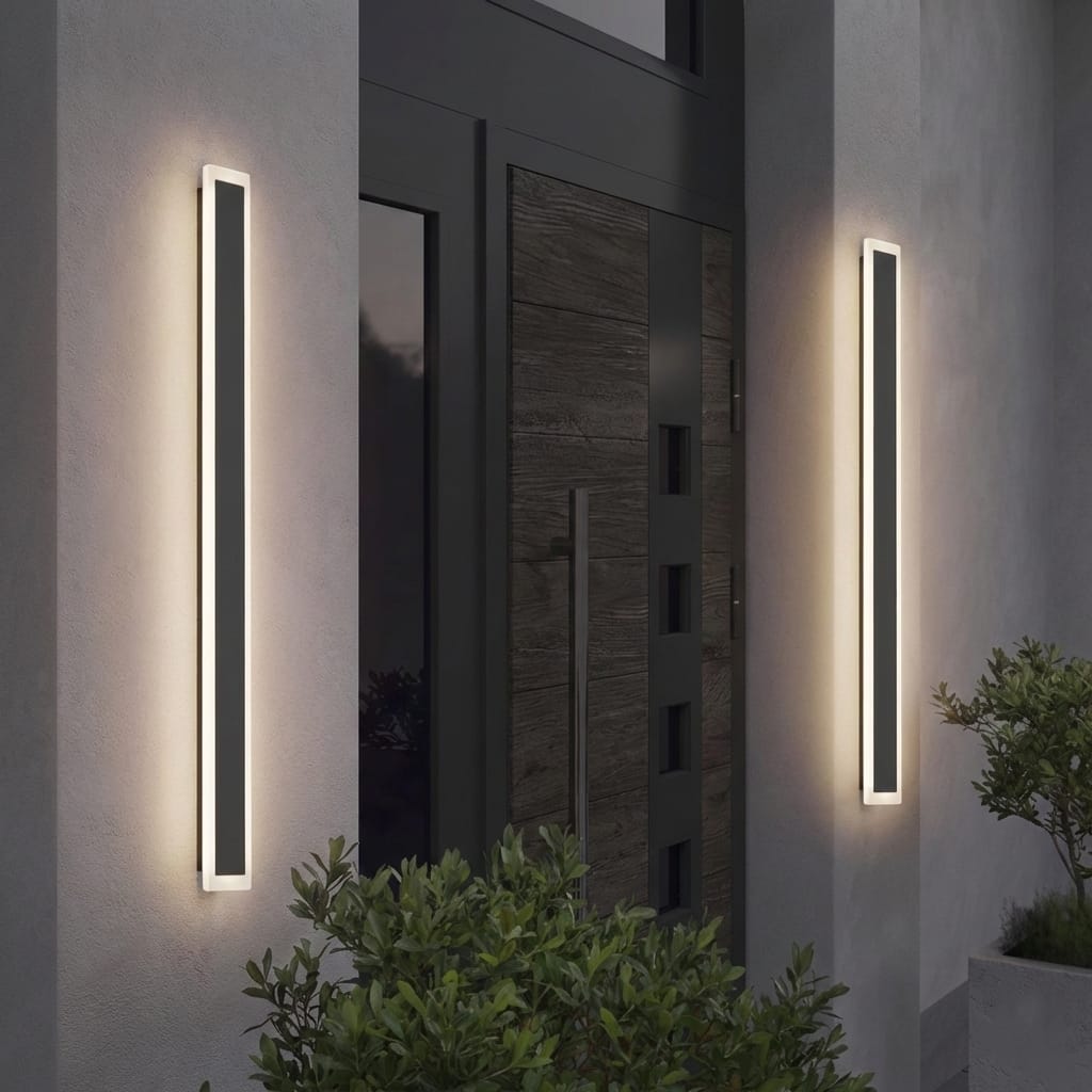 Aplica LED de exterior IP65 180cm, 220V, pentru iluminat perete, hale si depozite 1