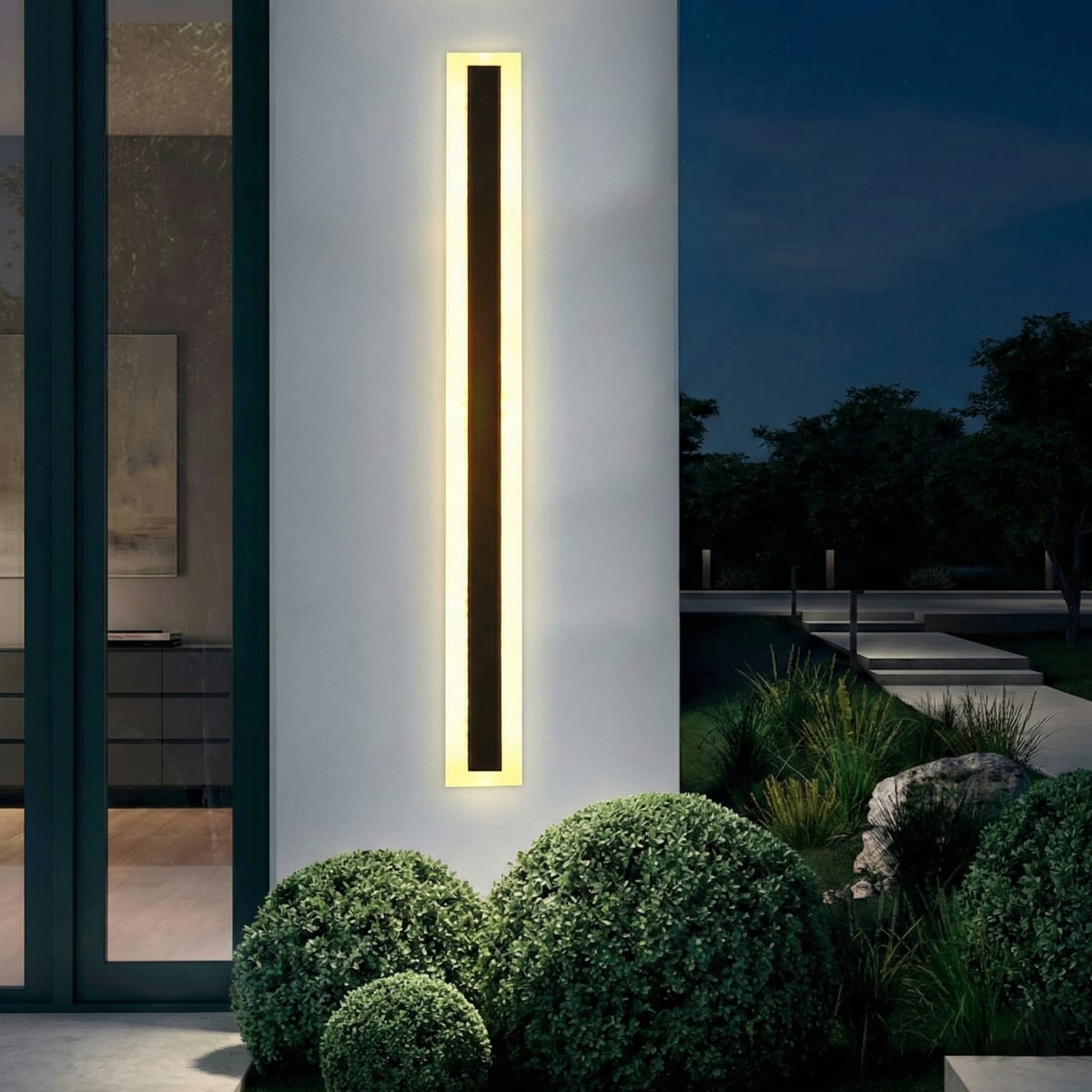 Aplica LED de exterior IP65 180cm, 220V, pentru iluminat perete, hale si depozite 3