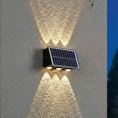 Aplica LED exterior 6W solara, perete, lumina automata 1