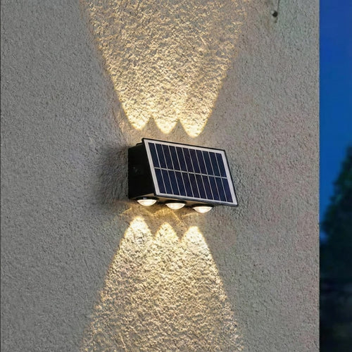 Aplica LED exterior 6W solara, perete, lumina automata 1