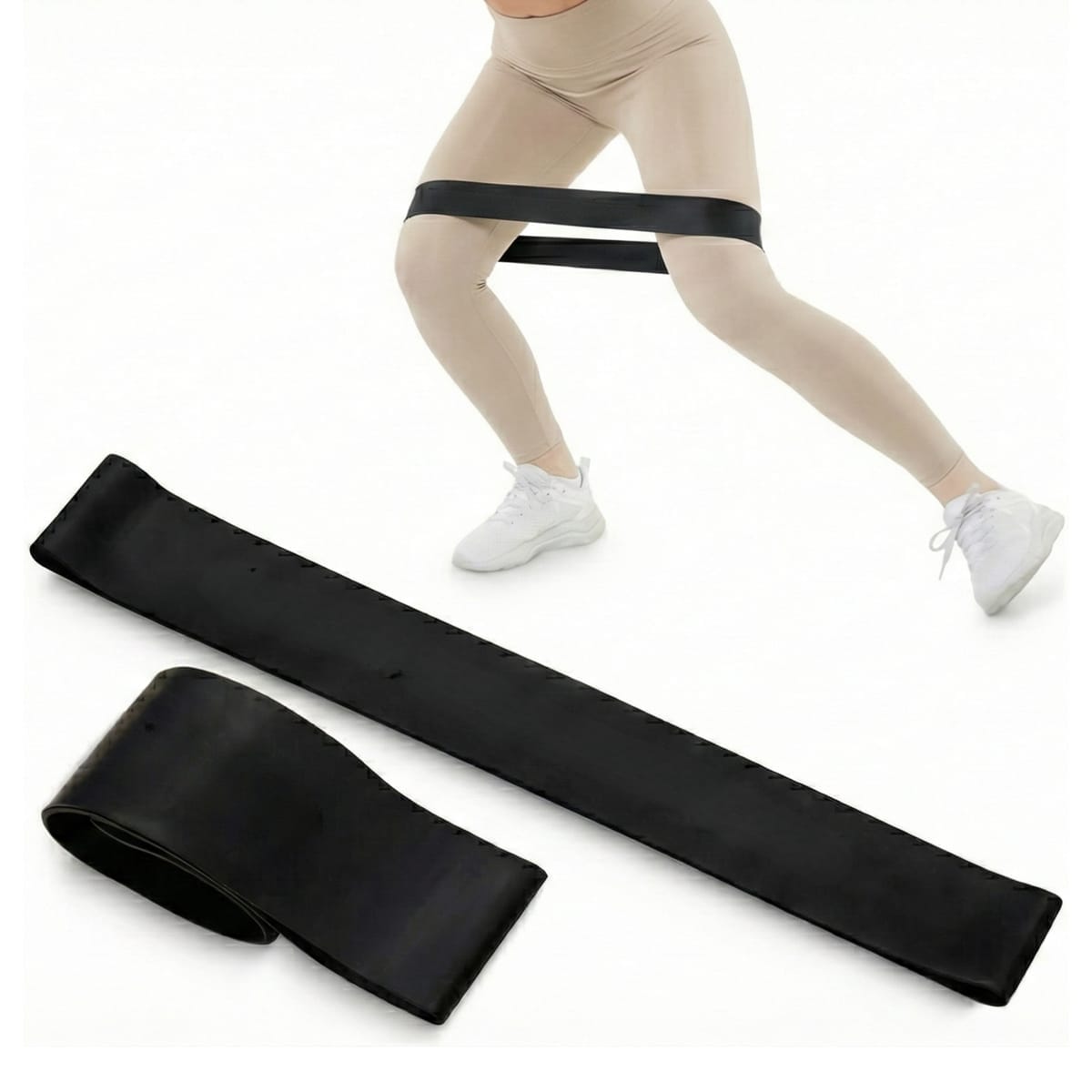 Banda Elastica Fitness Mini Power Band, 1.2 mm, Rezistenta Mare (15-20 kg) 3