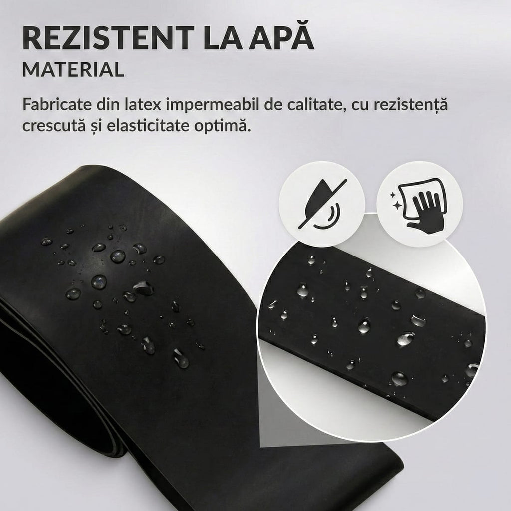 Banda Elastica Fitness Mini Power Band, 1.2 mm, Rezistenta Mare (15-20 kg) 7