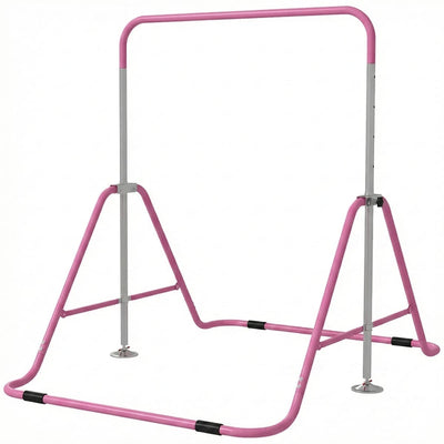 Bara de Tractiuni Pliabila pentru Copii, Inaltime Reglabila, Otel Robust, 148 x 105 x 88 cm 1
