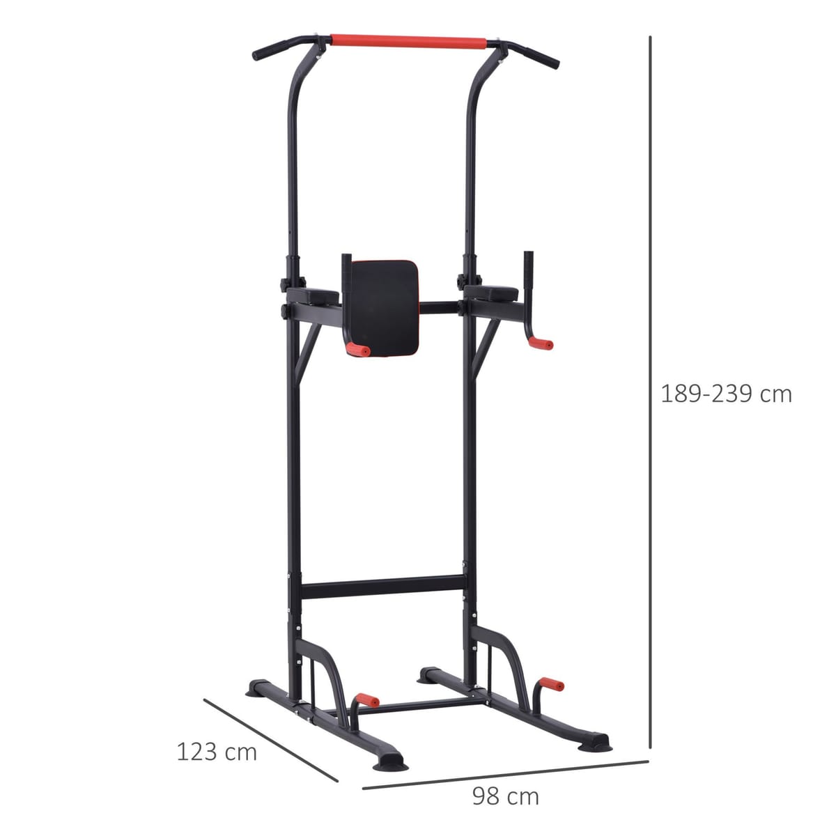 Bara de Tractiuni si Statie Fitness Multifunctionala – Inaltime Reglabila, 120 kg 4
