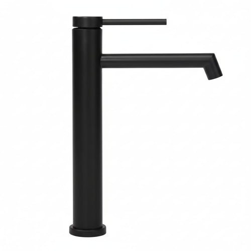 Baterie lavoar inalta pe blat,  BLACK Matt High 1