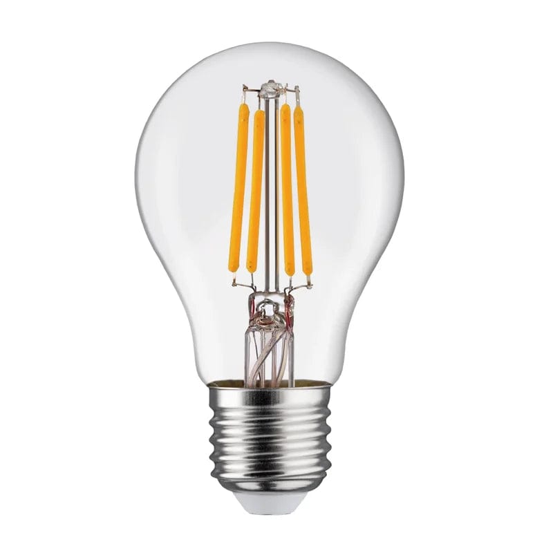 Bec LED Filament A60 E27 8W - Lumina Alb Rece, Stil Vintage 1