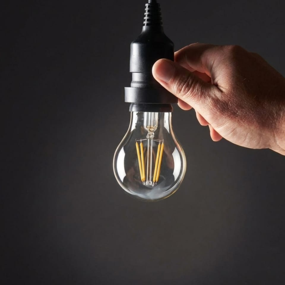 Bec LED Filament A60 E27 8W - Lumina Alb Rece, Stil Vintage 4