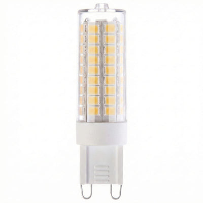 Bec LED G9, 9W, Corp Ceramic, echivalent 60W, ALB rece 1