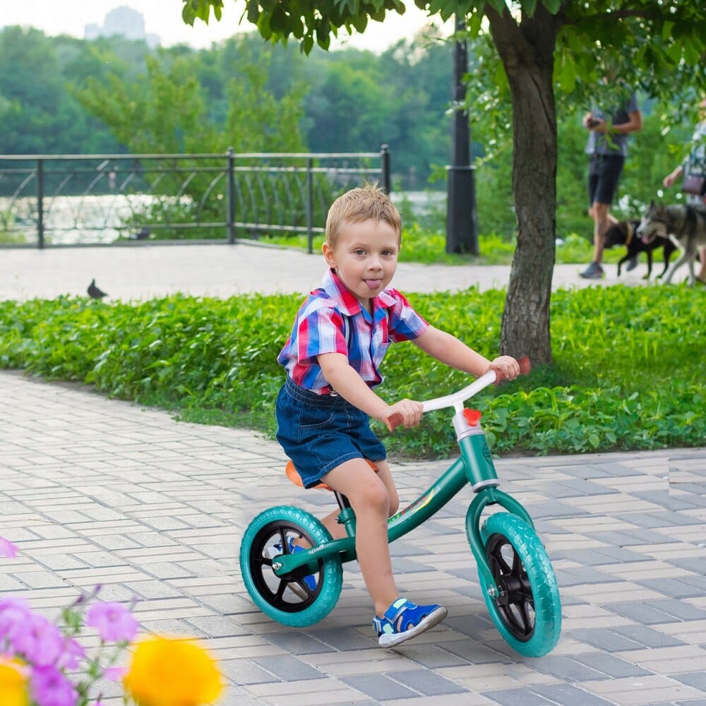 Bicicleta fara pedale copii, inaltime reglabila, bicicleta de echilibru usoara pentru invatat mersul 2