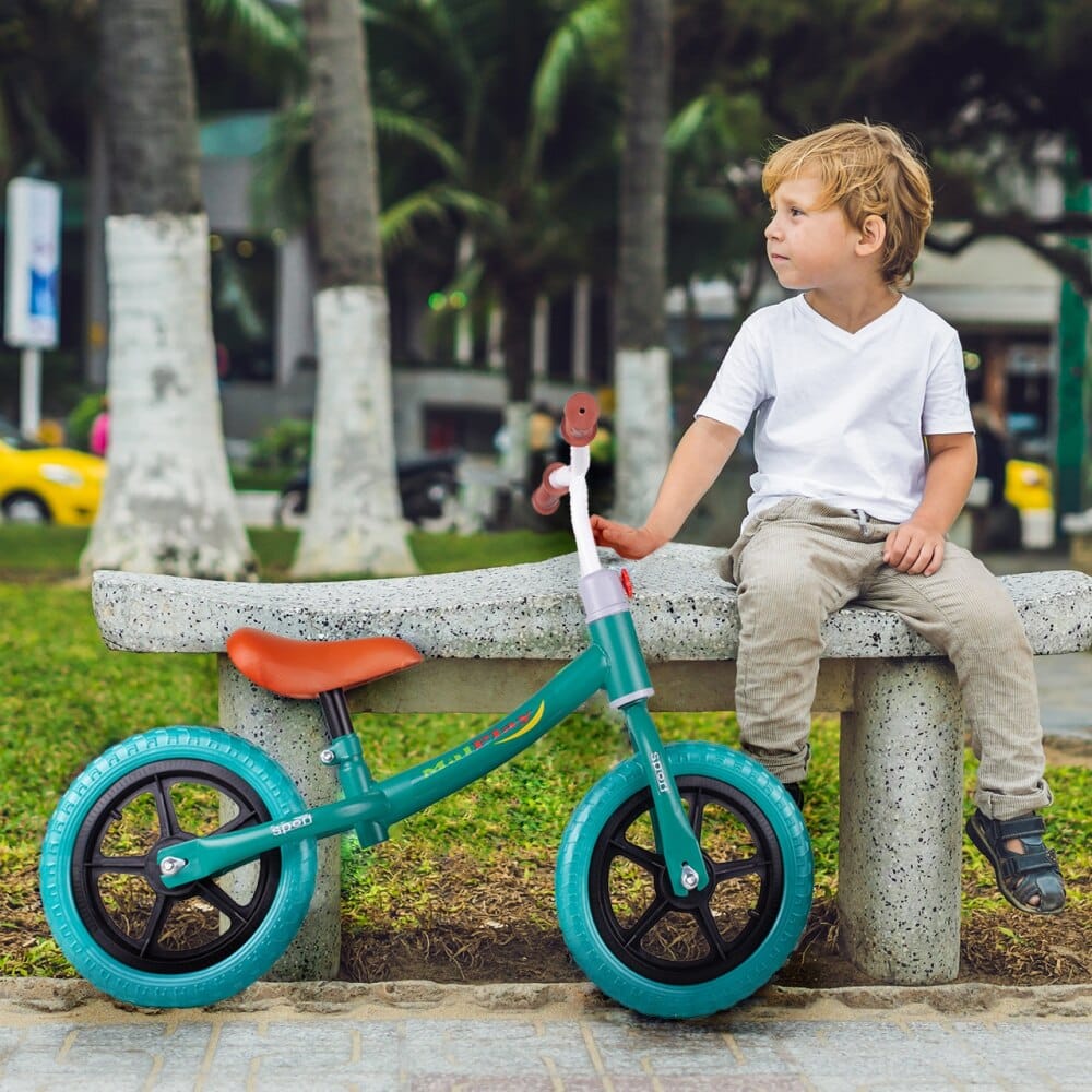Bicicleta fara pedale copii, inaltime reglabila, bicicleta de echilibru usoara pentru invatat mersul 3