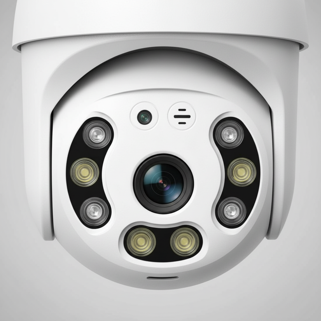 Camera de supraveghere WiFi Full HD, 2MP / 3MP, vedere color noaptea, rotire 360° 3