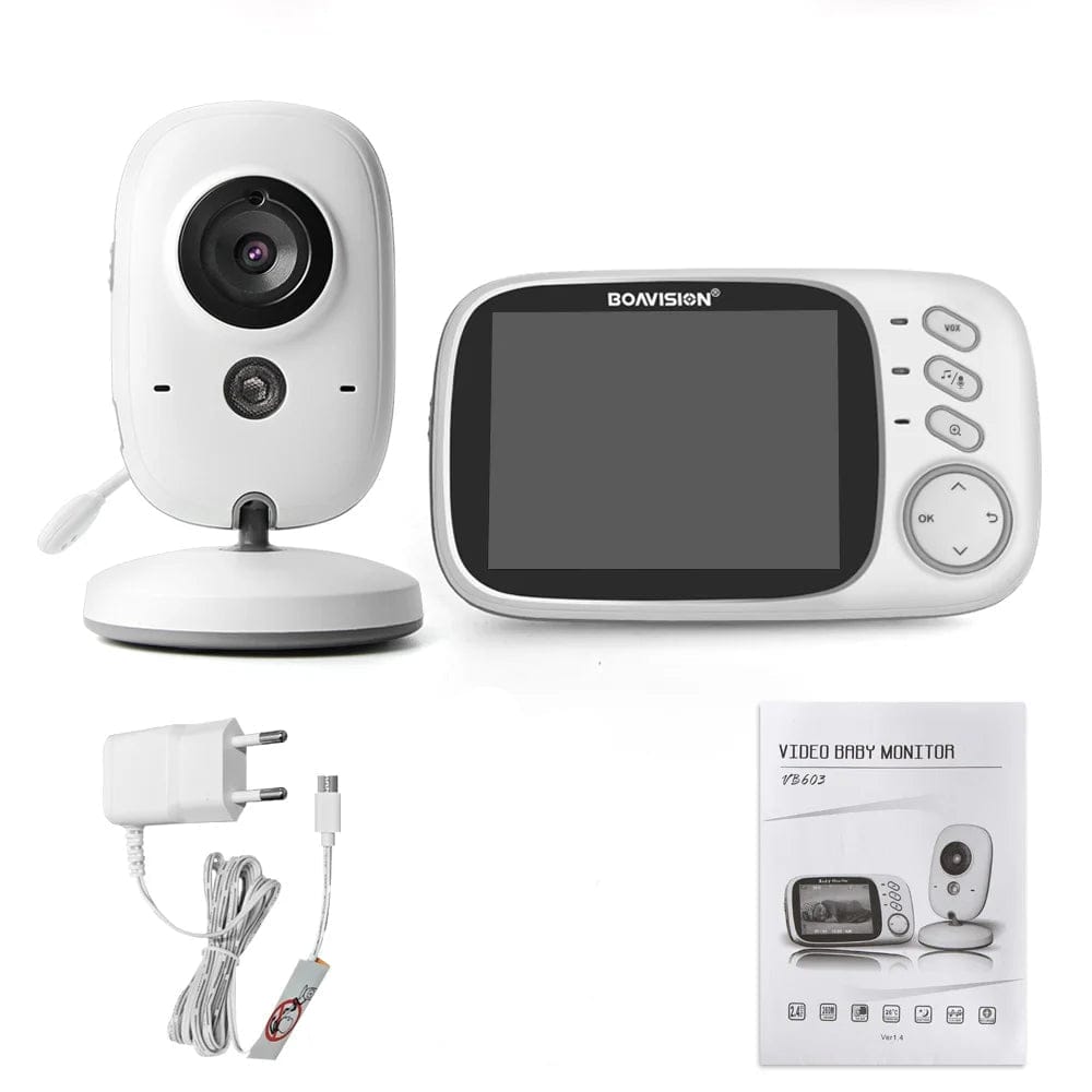Camera supraveghere bebelusi, baby monitor wireless, senzor temperatura 3