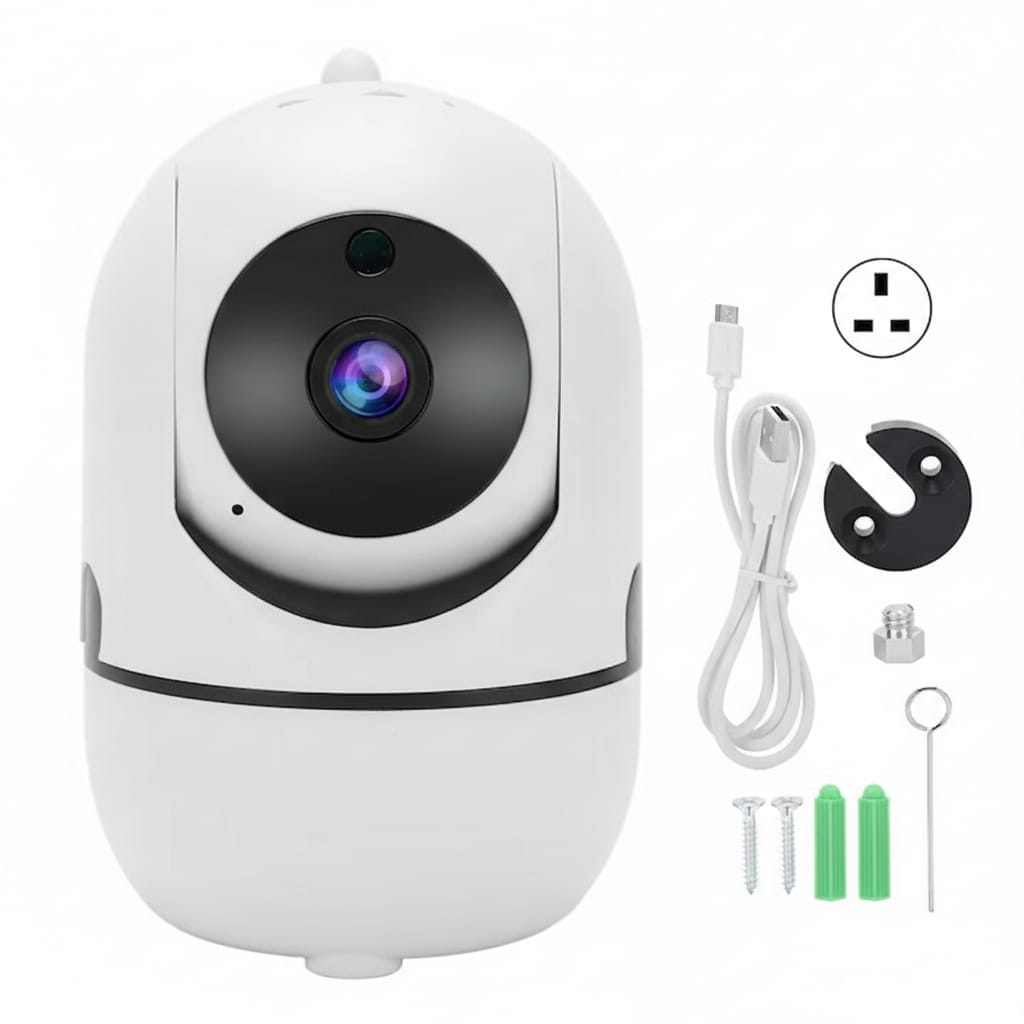 Cameră Video Wi-Fi HD pentru Supraveghere Bebeluși, Bidirecțională, Night Vision 2