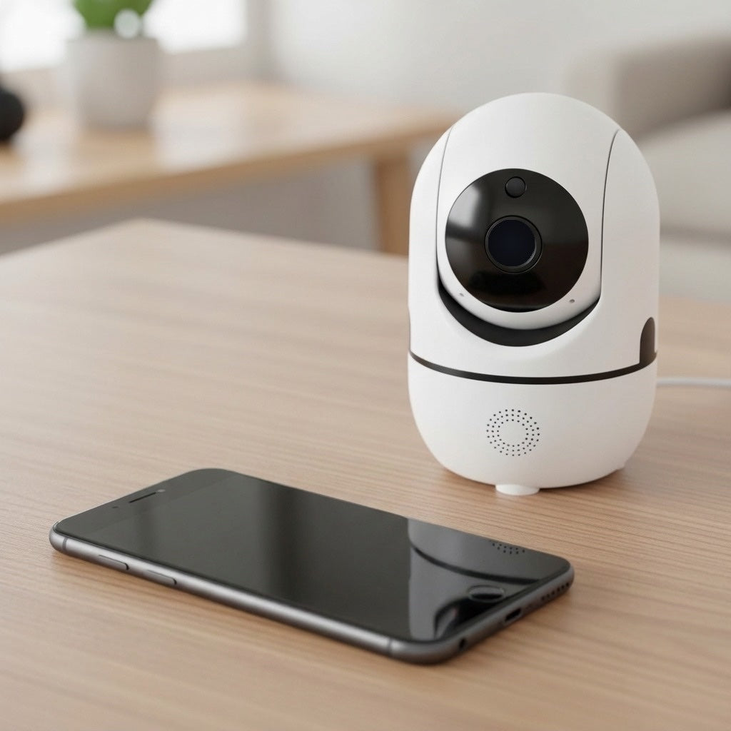 Cameră Video Wi-Fi HD pentru Supraveghere Bebeluși, Bidirecțională, Night Vision 4