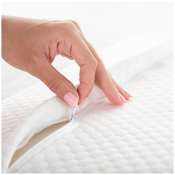 Perna ortopedica cervicala din spuma cu memorie, suport gat si coloana, pentru somn odihnitor