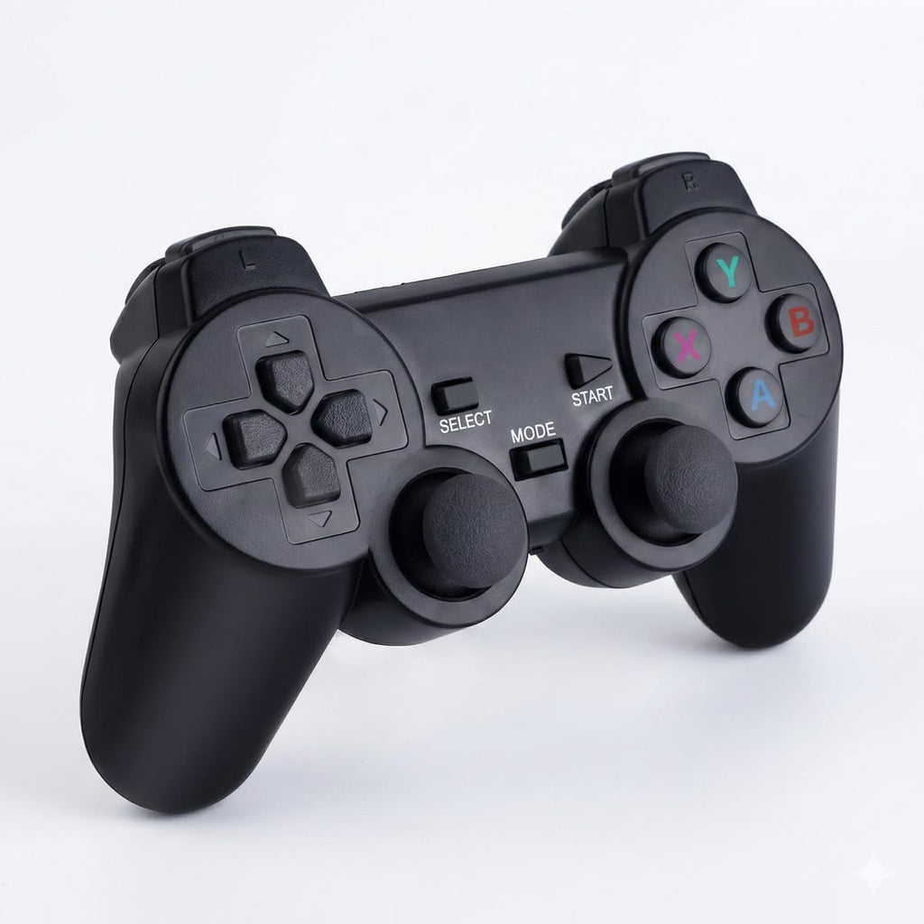 Consola jocuri retro Full HD, cu 2 controllere wireless 2,4G si iesire HDMI 3