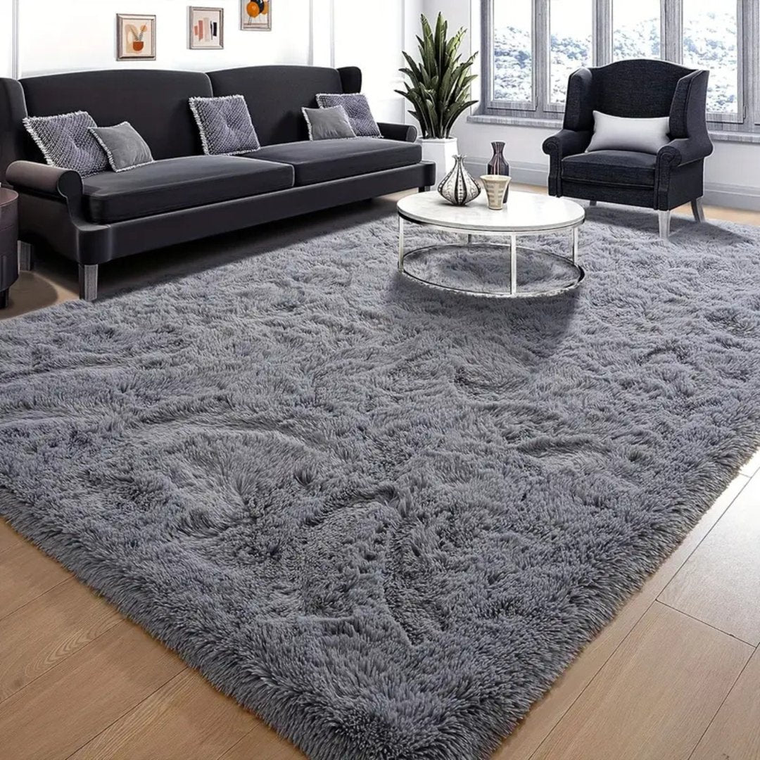 Covor Pufos Premium, Gri Închis 200x280cm 1