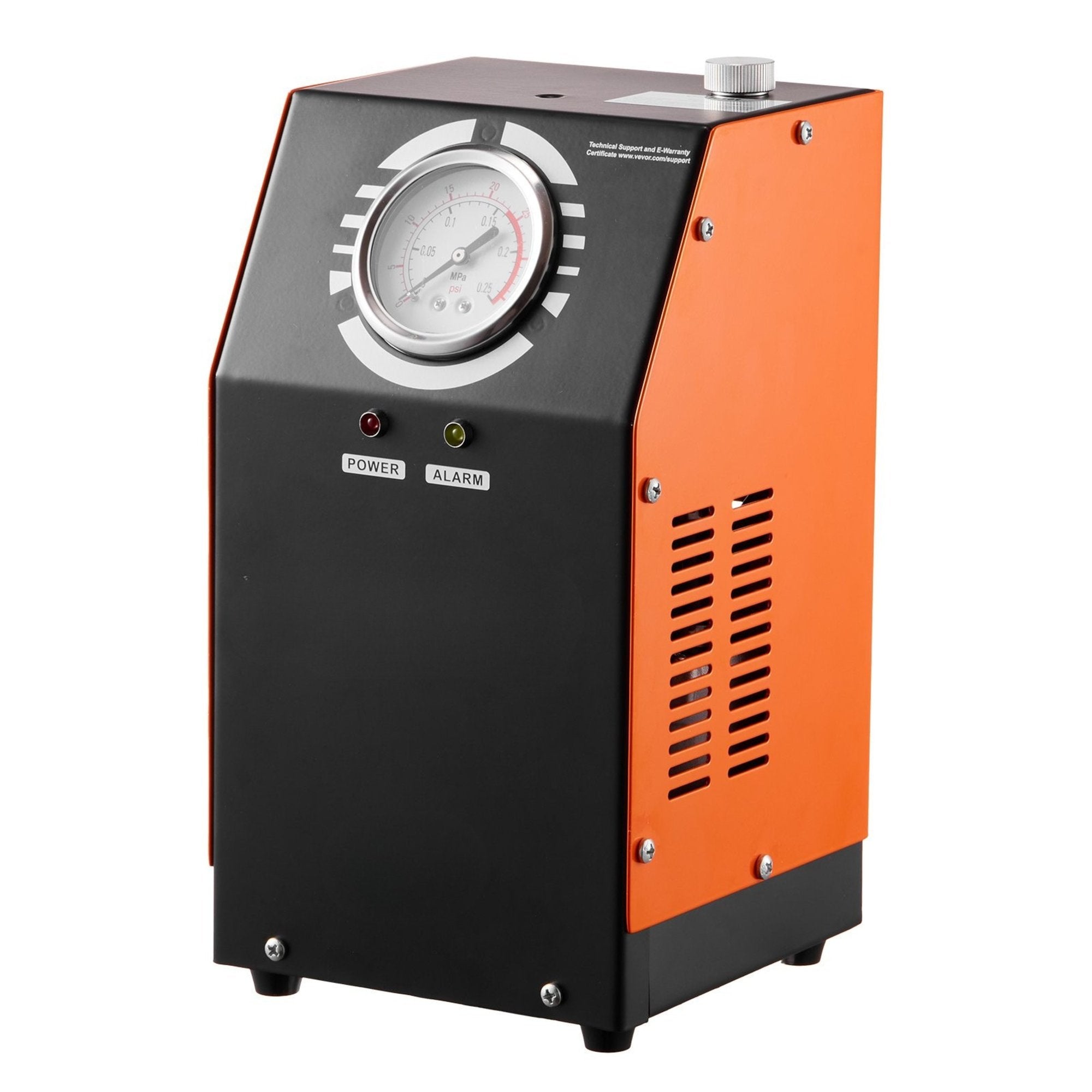 Detector de Scurgeri cu Fum pentru Automobile – Pompa de Aer Integrata, Manometru Digital, 12V 2
