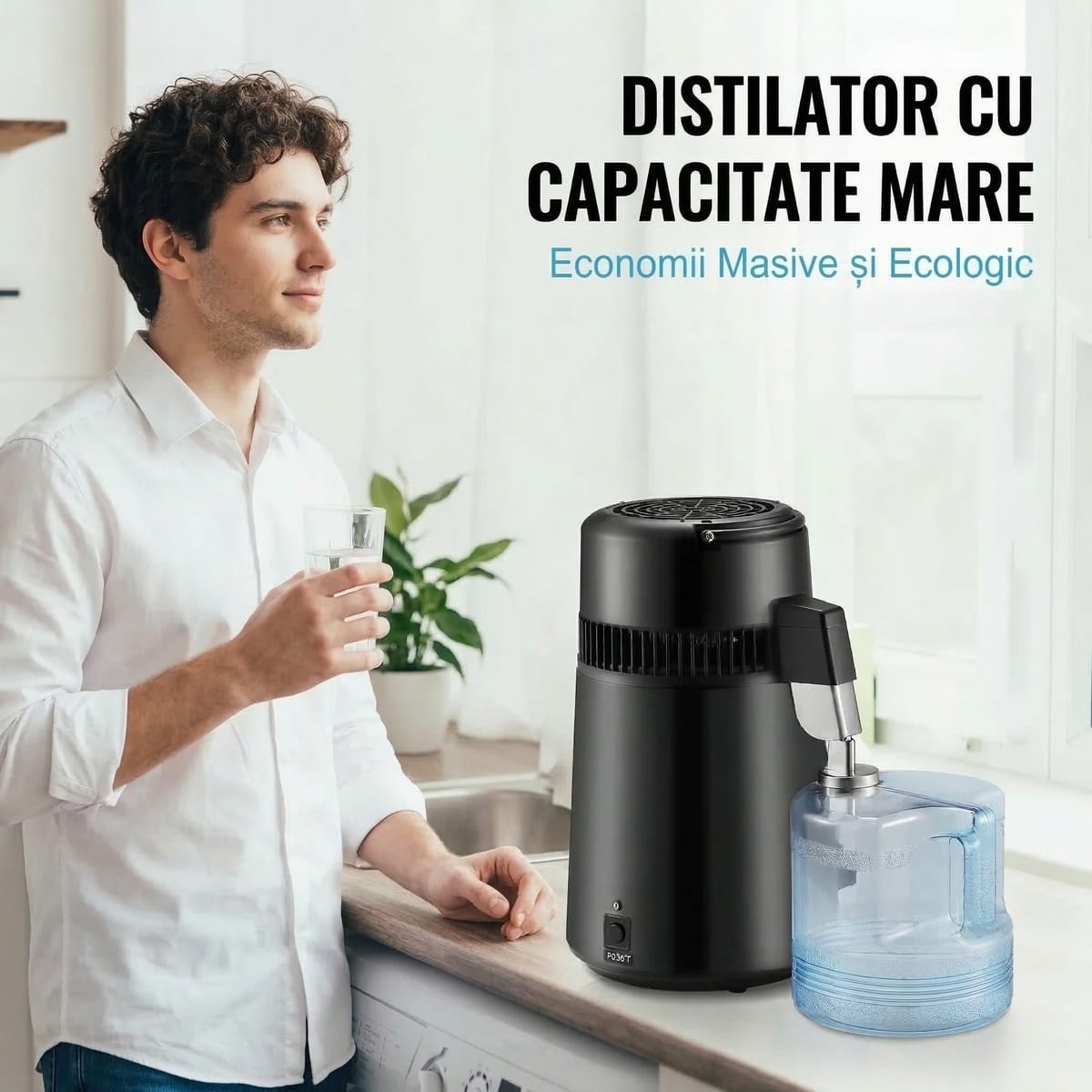 Distilator și Purificator de Apă, 4L, Inox 304, Eficiență și Versatilitate 7