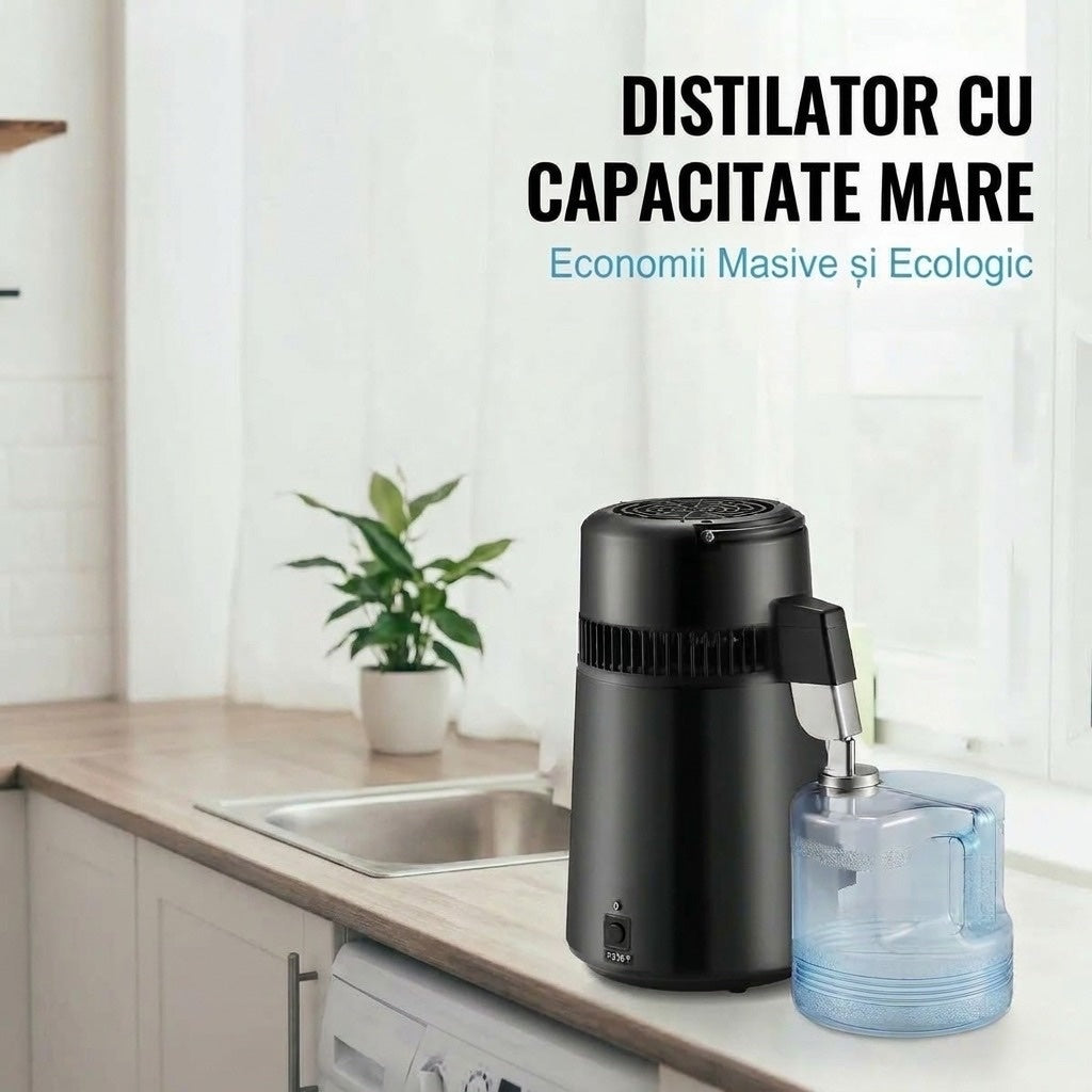 Distilator și Purificator de Apă, 4L, Inox 304, Eficiență și Versatilitate 7