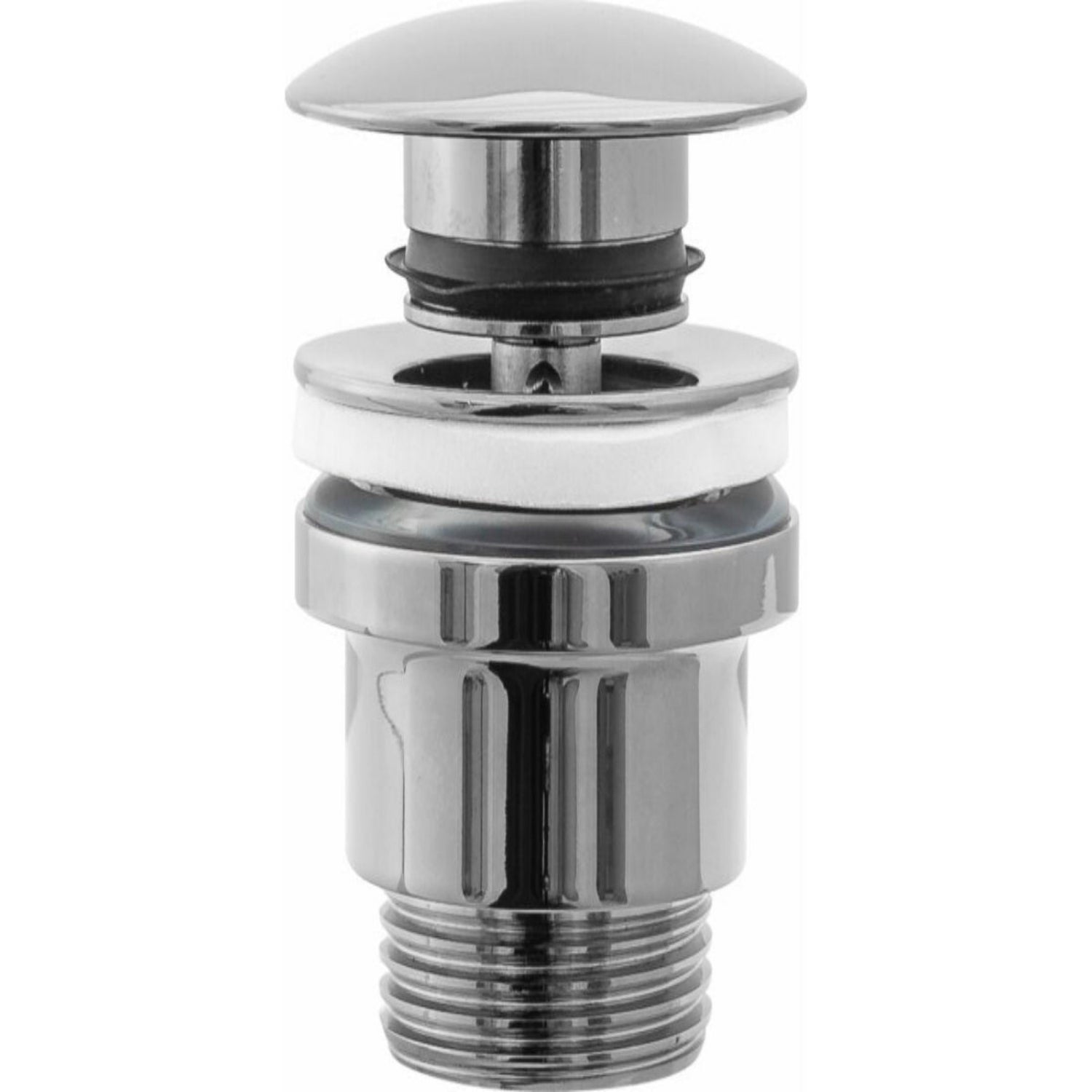 Ventil Click-Clack Lavoar Universal Crom, Filet Standard 1 1/4