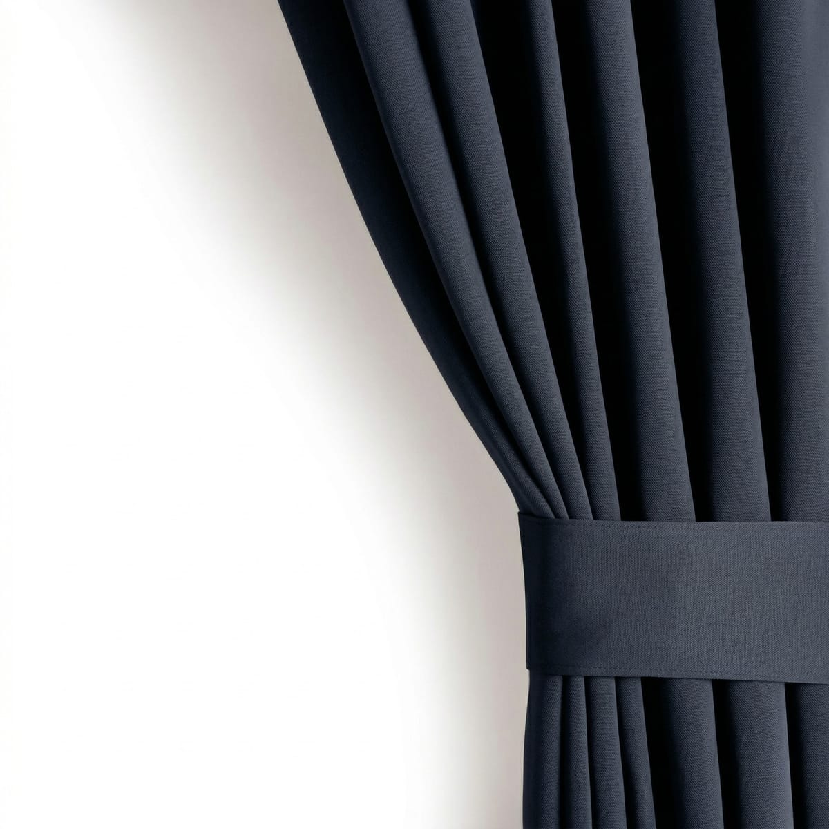 Draperie Blackout cu rejansa Albastru Indigo 140x262 cm – Opacitate 90% 3