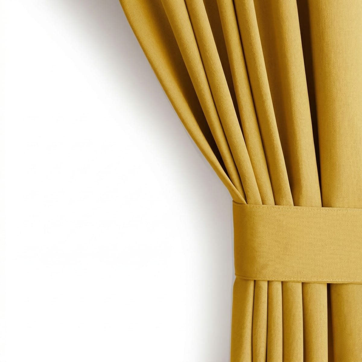 Draperie Blackout cu rejansa Galben Mustar 140x244 cm – Opacitate 90% 4