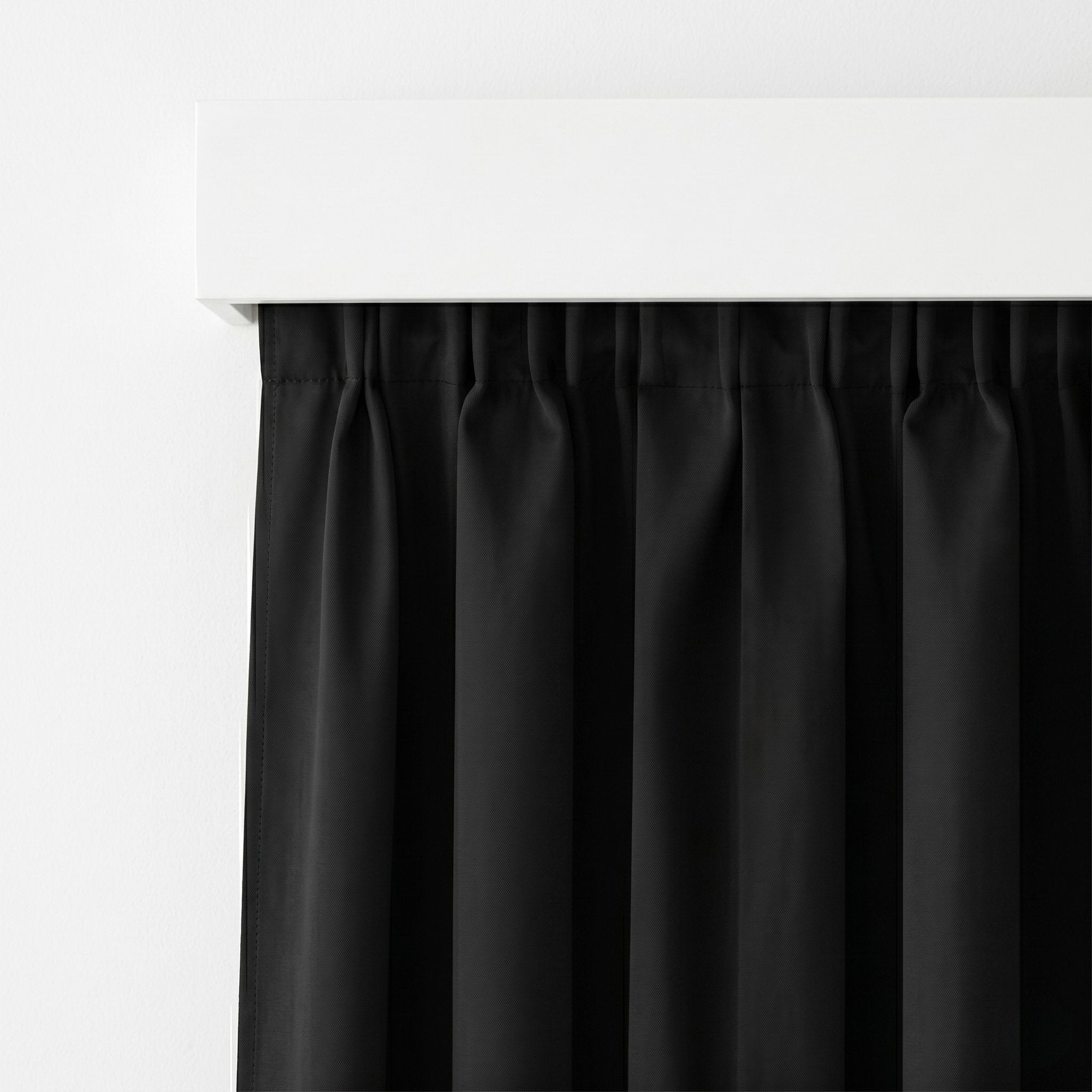 Draperie Blackout cu rejansa Neagra 140x244 cm – Opacitate 90% 1