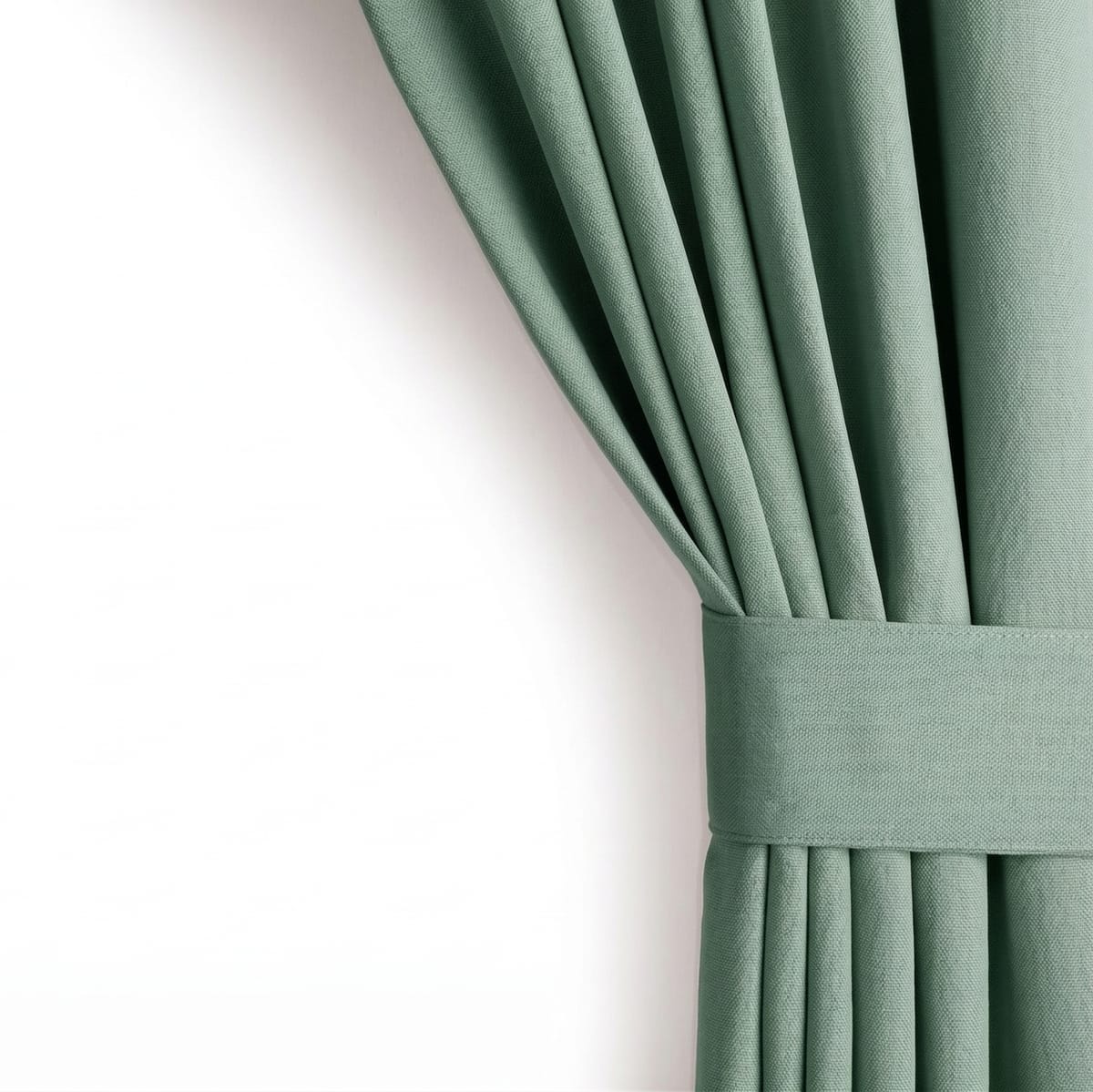 Draperie Blackout cu rejansa Verde Menta 140x262 cm – Opacitate 90% 4