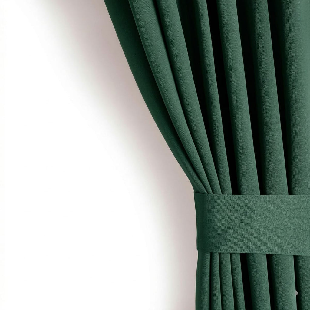 Draperie Blackout cu rejansa Verde Sticla 140x262 cm – Opacitate 90% 2