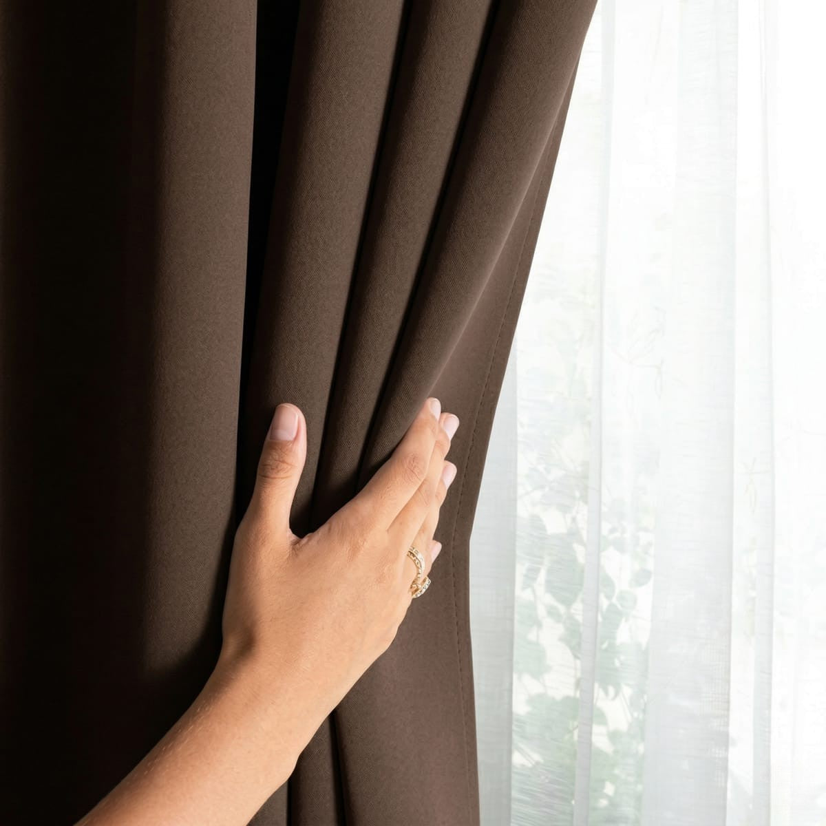 Draperie Blackout Maro cu Rejansă 140x244 cm – Opacitate 90% 2