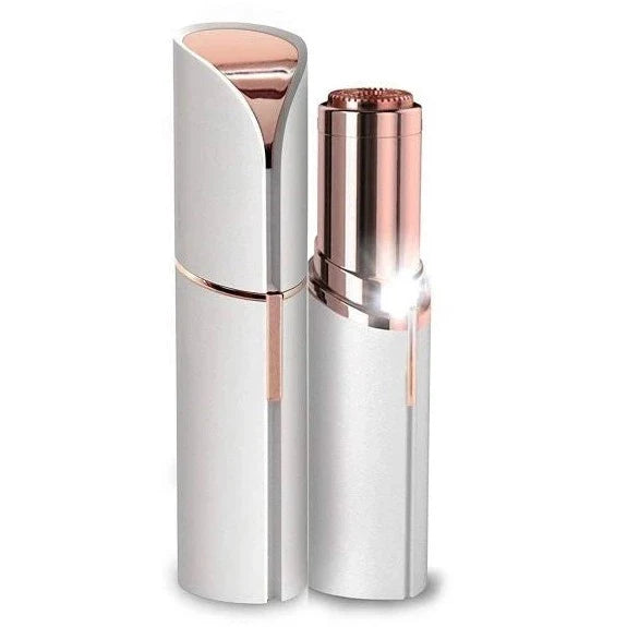 Epilator Facial Flawless pentru Femei, Portabil, Funcționare cu Baterie