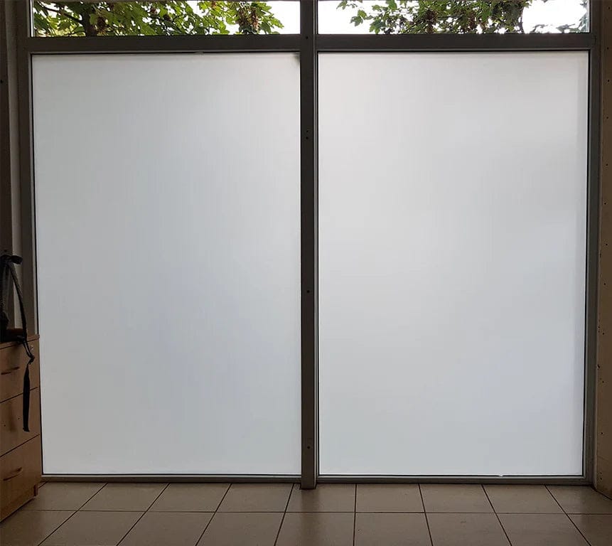 Folie mata pentru geam, tip sablare, protectie vizuala si intimitate, 60x300cm 4