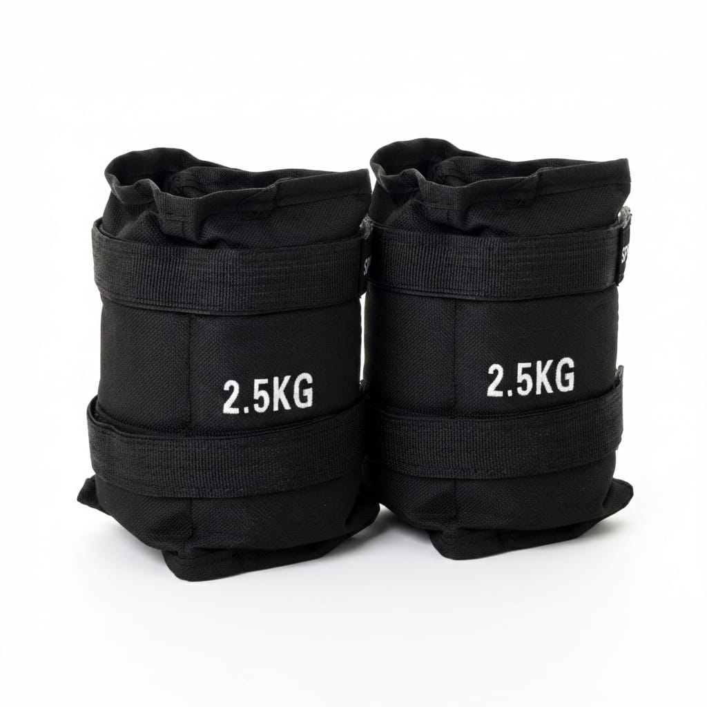 Greutati pentru glezne si incheieturi, set 2x2,5 kg 1