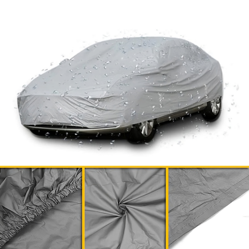 Prelată Auto Impermeabilă, Husă Protecție Mașină, Material PEVA Rezistent