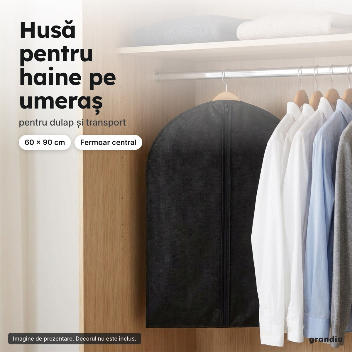 Husă pentru haine pe umeraș – Husă pentru haine pe umeraș