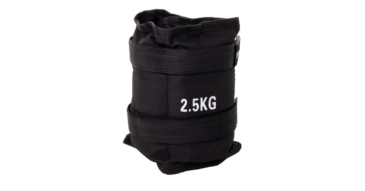 Gleznere cu greutati pentru glezne si incheieturi, set 2x2,5 kg, pentru antrenament fitness