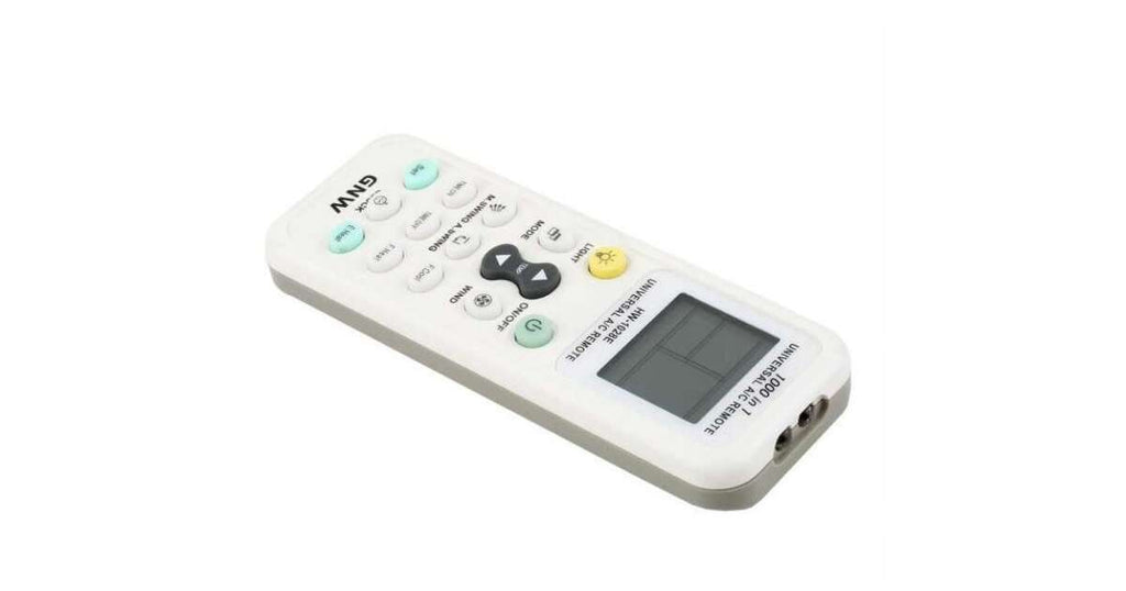 Telecomanda universala pentru aer conditionat, compatibila cu multiple marci, cu ecran digital