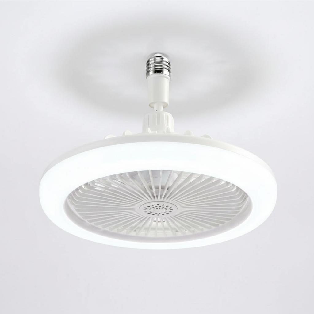 Lampa LED tavan, cu ventilator si telecomanda, 30W 4