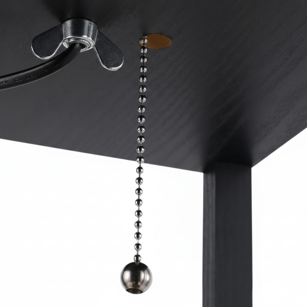 Lampa moderna cu 3 Rafturi, lampa de podea neagra, Design Minimalist,26x26x160 cm, Lumina Calda 4