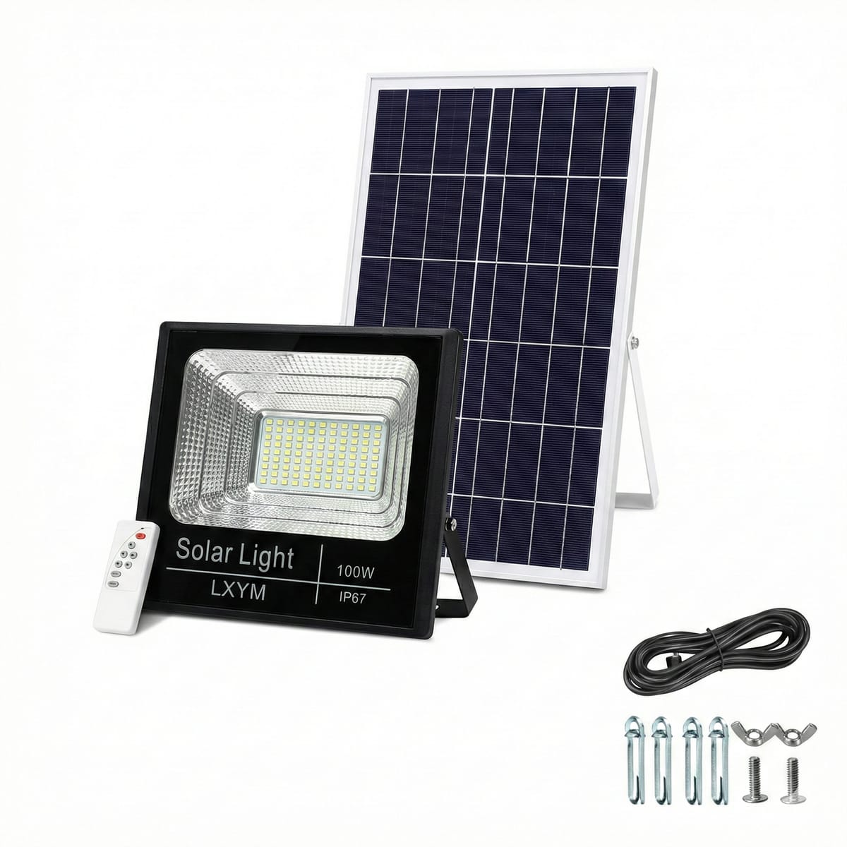 Lampi Solare Fotovoltaice 100W Pack Premium 1