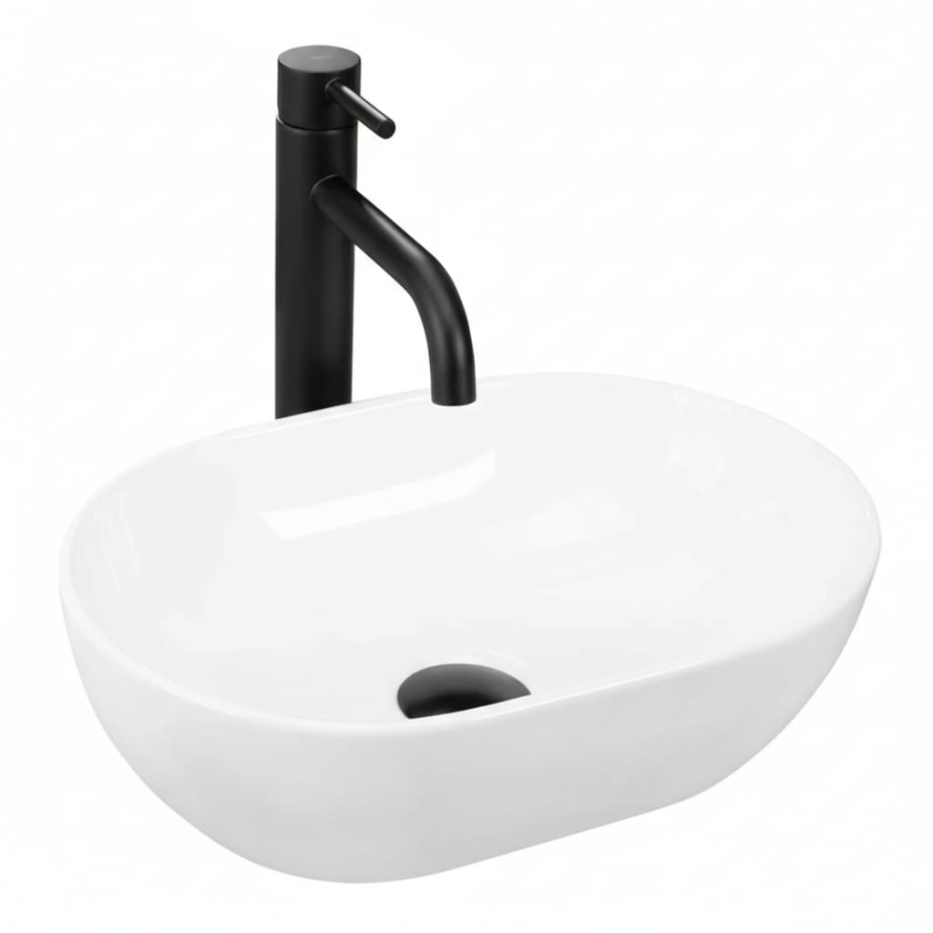Lavoar pentru blat Amelia dreptunghiular, 480x450 mm 1