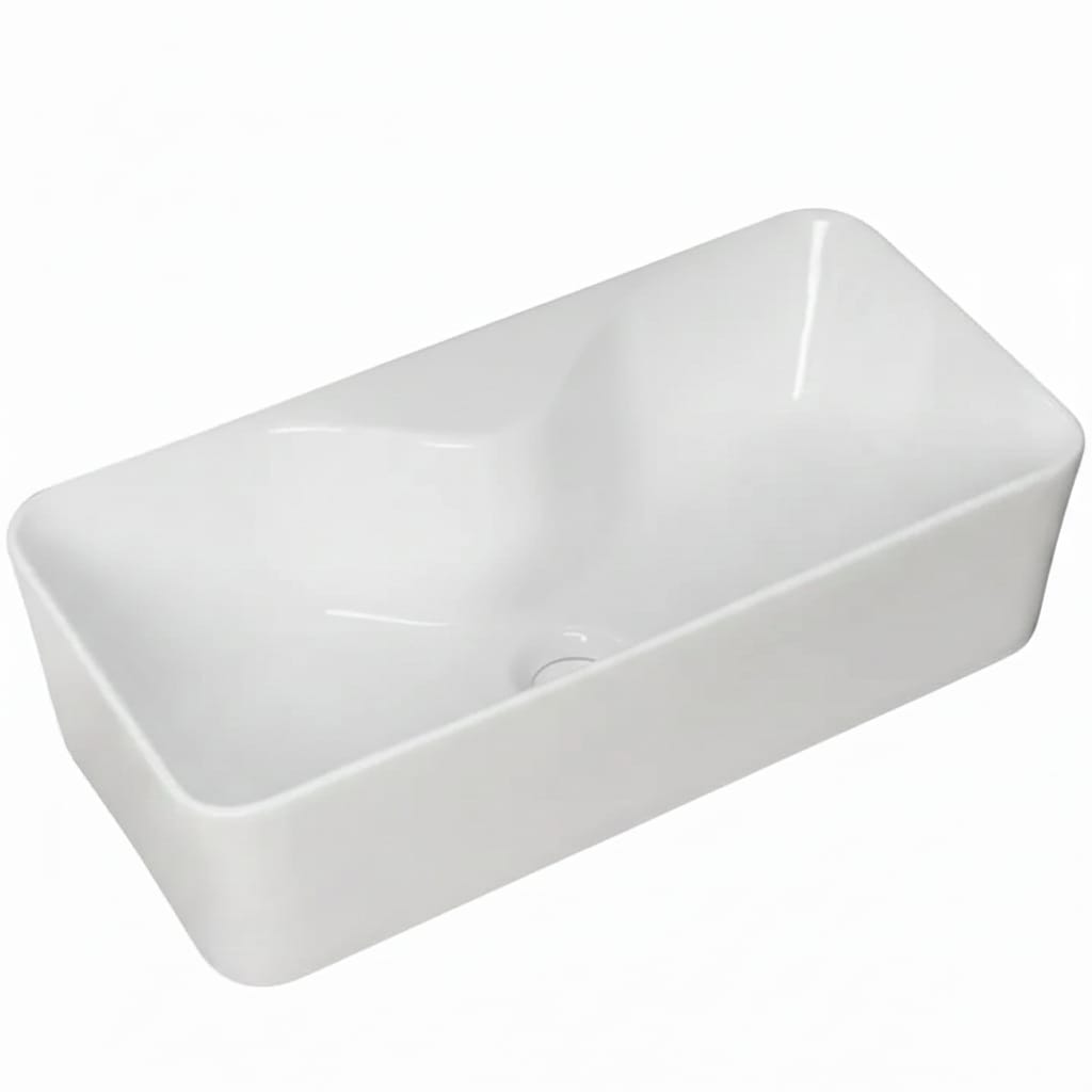 Lavoar pentru blat Delmar, 49x38 cm, ceramică sanitară premium 2