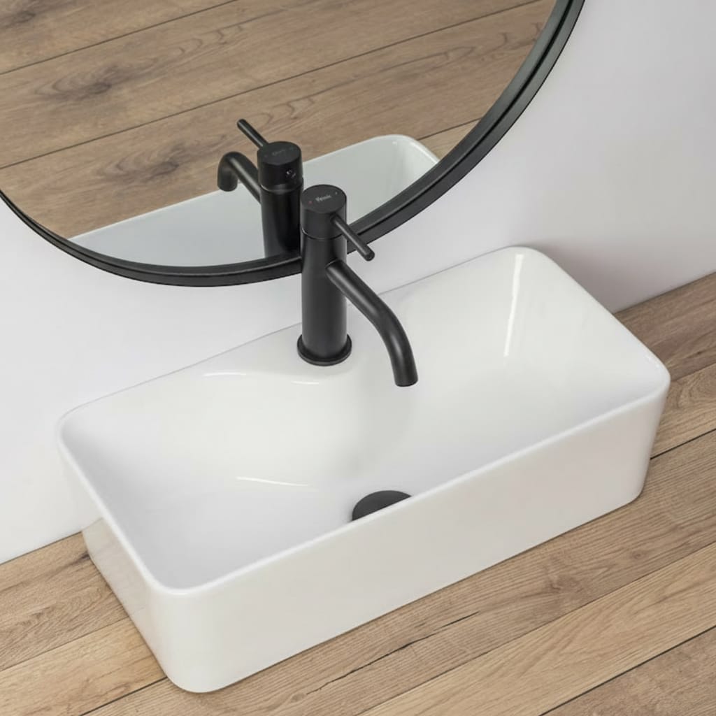 Lavoar pentru blat Delmar, 49x38 cm, ceramică sanitară premium 3