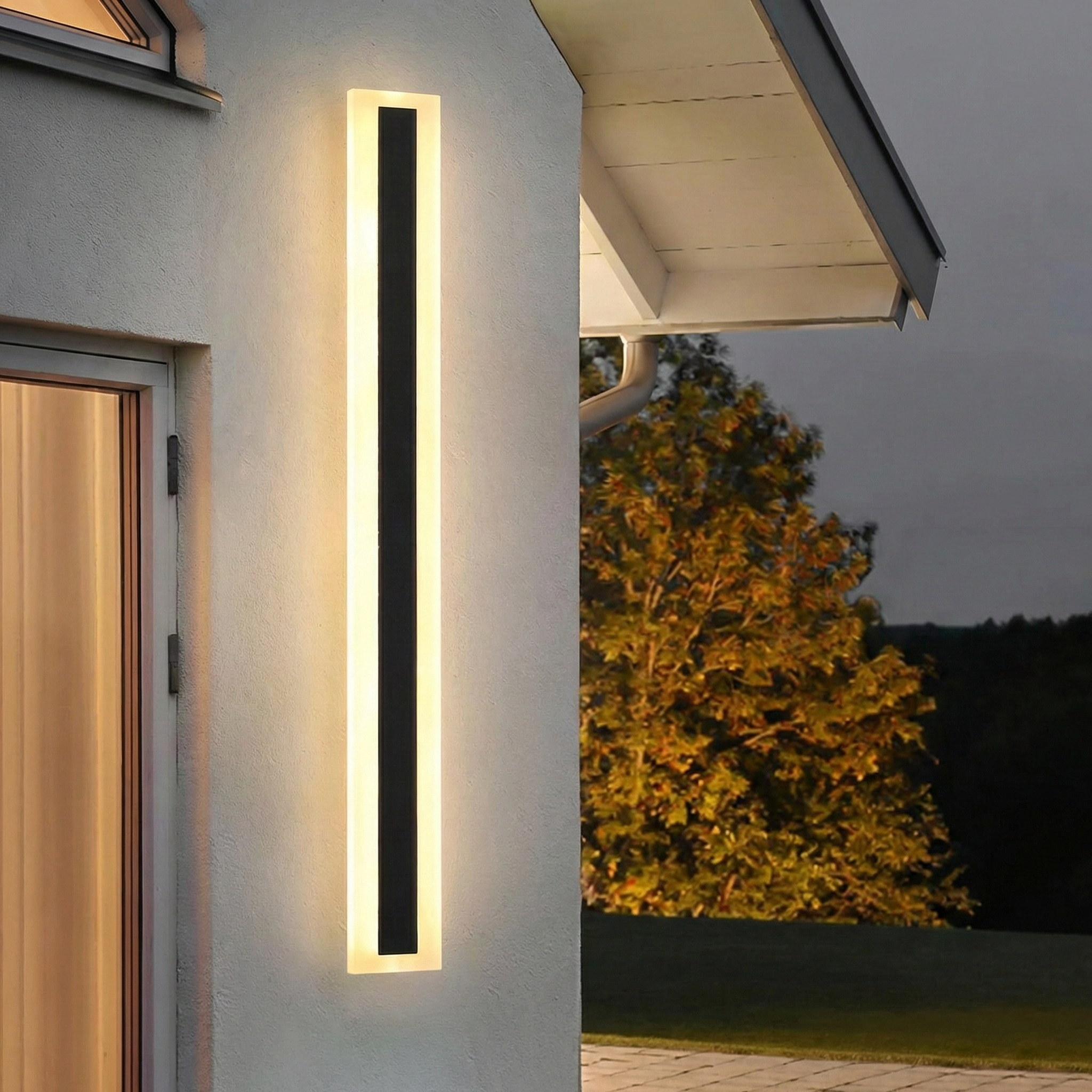 Aplica LED de exterior IP65 120cm, 220V, pentru iluminat curte si fatada